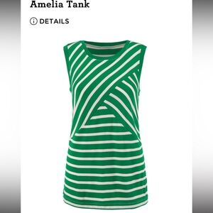Cabi Amelia Tank Green